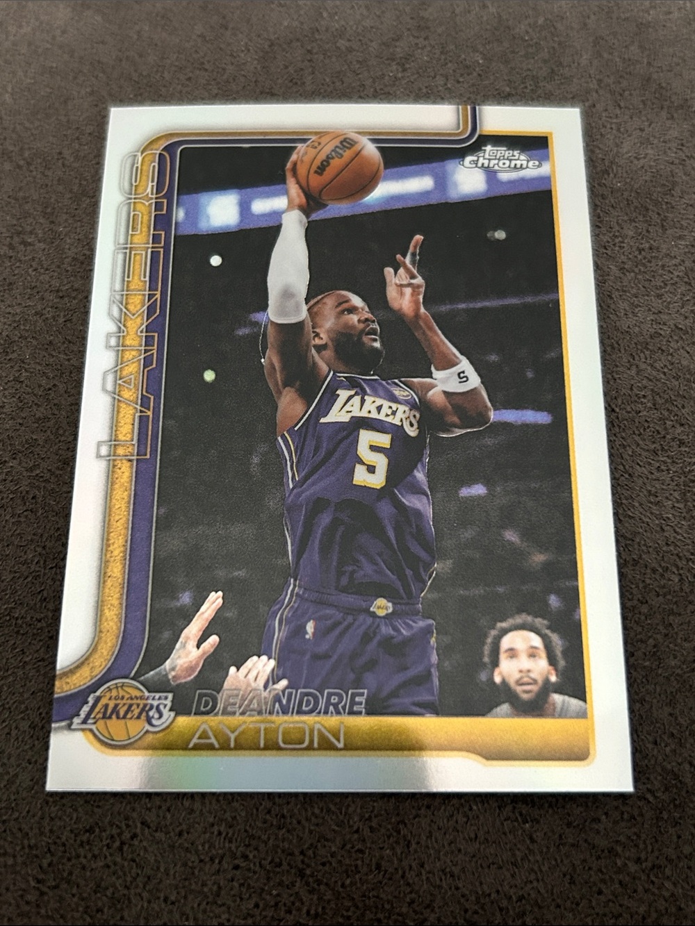Topps Lakers Purple Gold Deandre Ayton Basketball Card